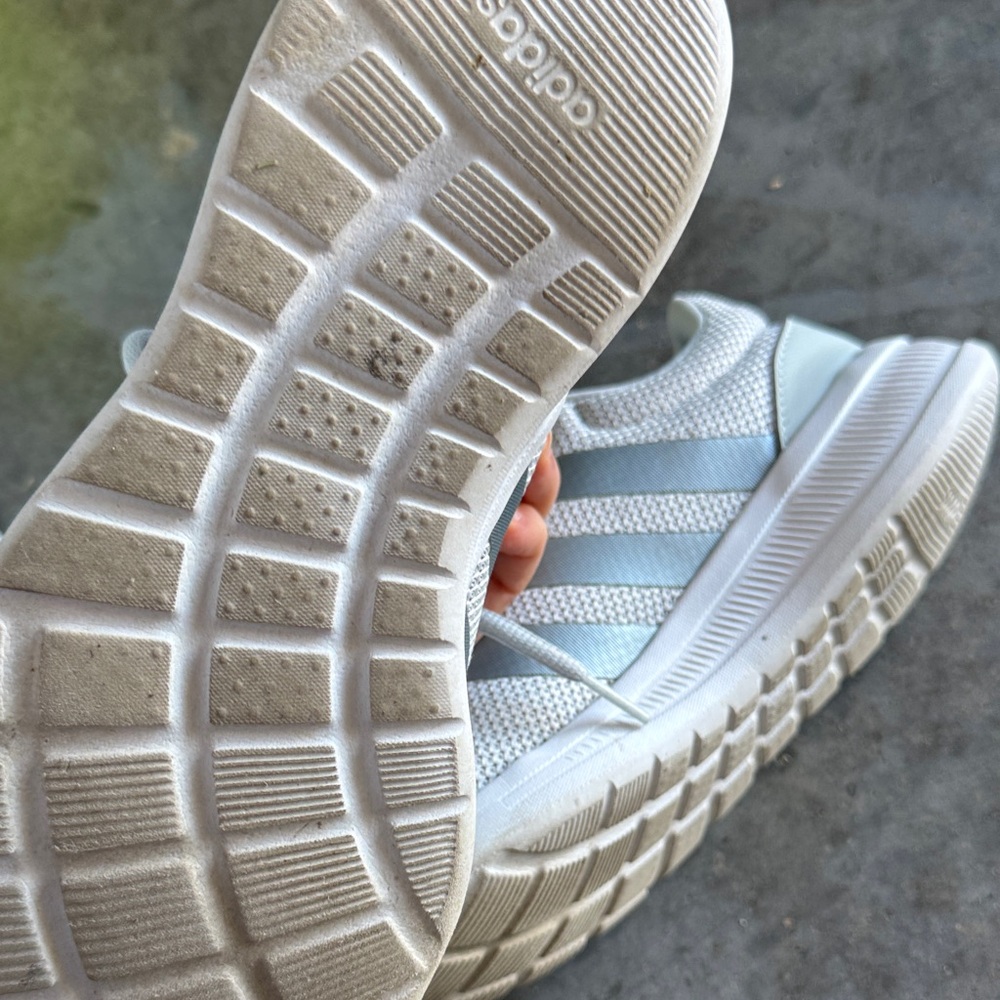 Adidas Gray Comfort Sneakers Cloudfoam - Picture 4 of 5